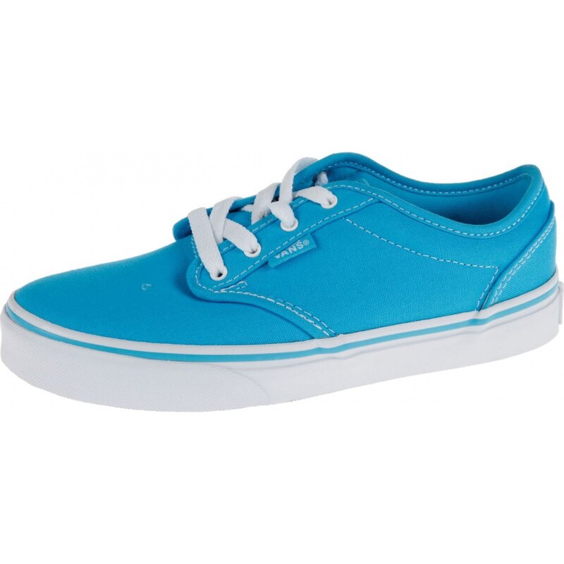 Vans Atwood Junior Girls Canvas Shoes, blue atoll