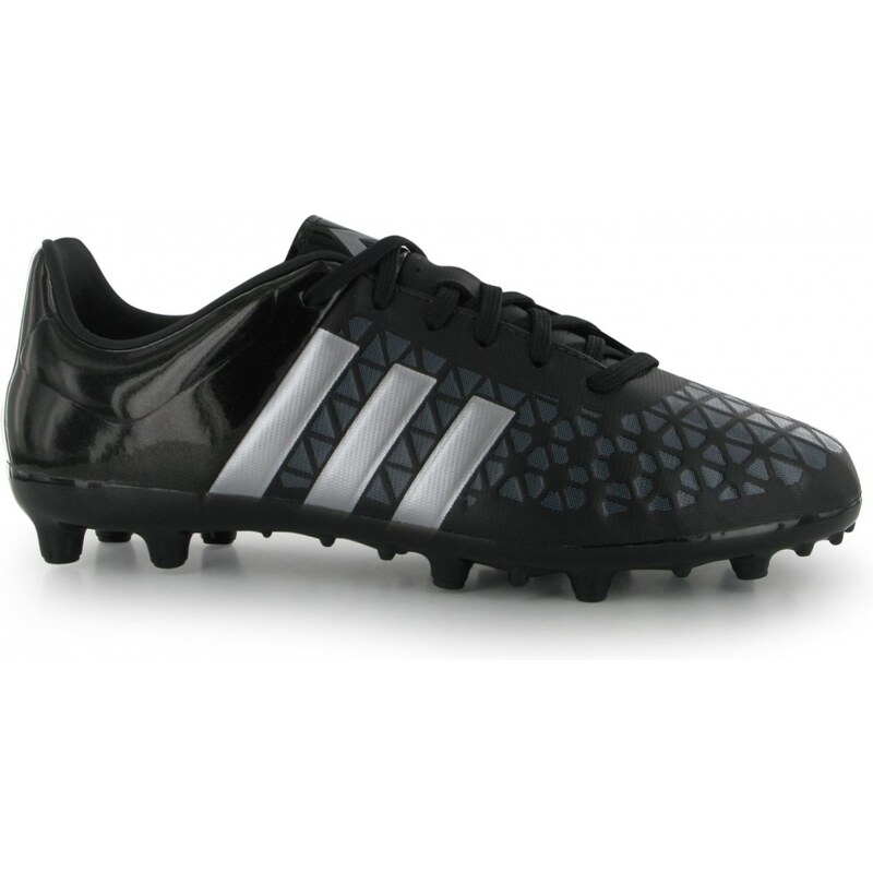 Adidas Ace 15.3 FG Junior Football Boots, black/silver
