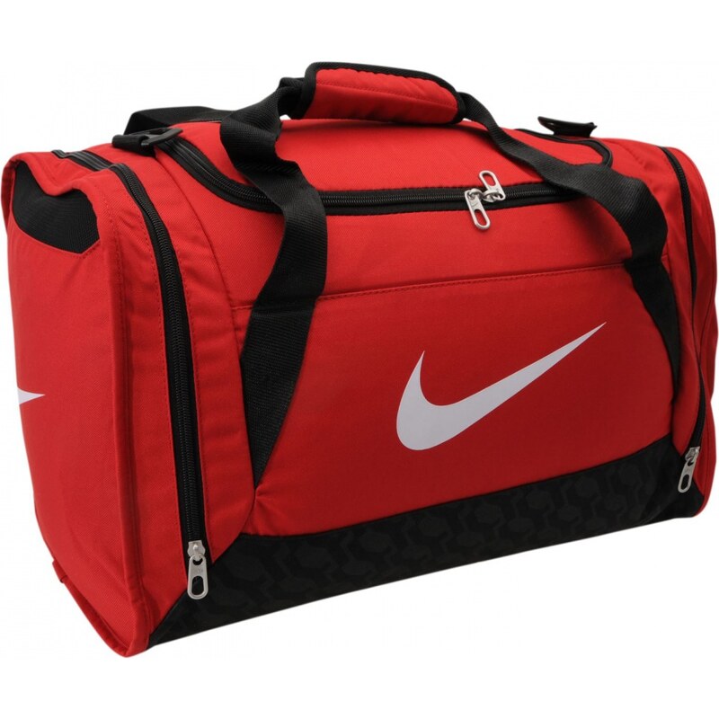 Nike Brasilia Small Grip Bag, red