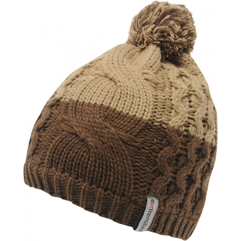 Extremities Waffle Beanie Unisex Adults, brown/mocha