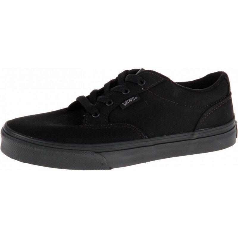 Vans Winston Boys Skate Shoes, black/black