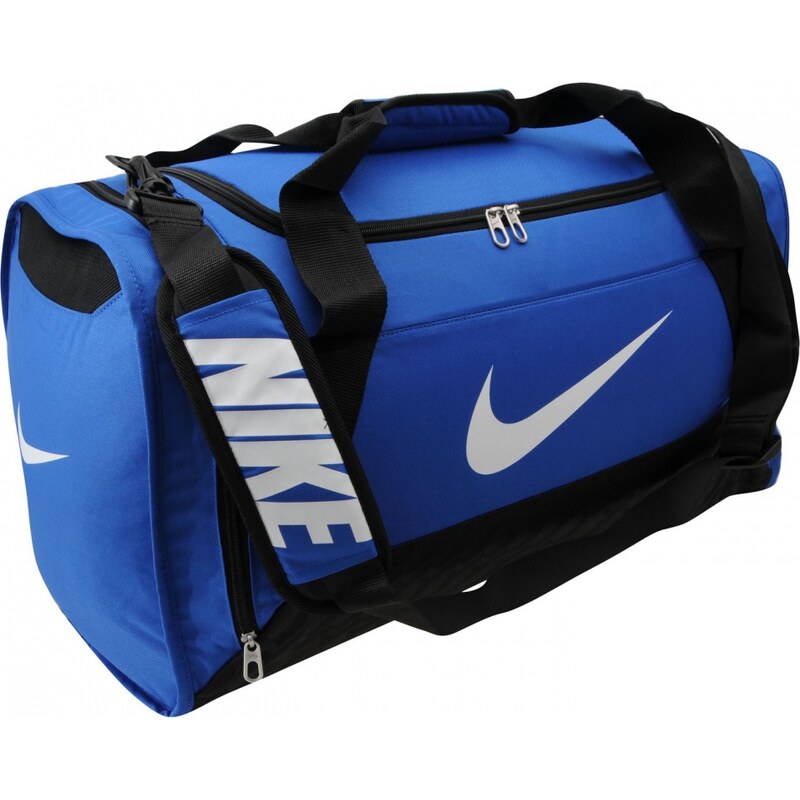 Nike Brasilia 6 Medium Grip Duffle Bag, royal