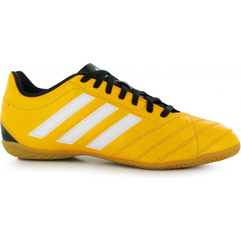Adidas Goletto Indoor Football Trainers Mens, solar gold/wht