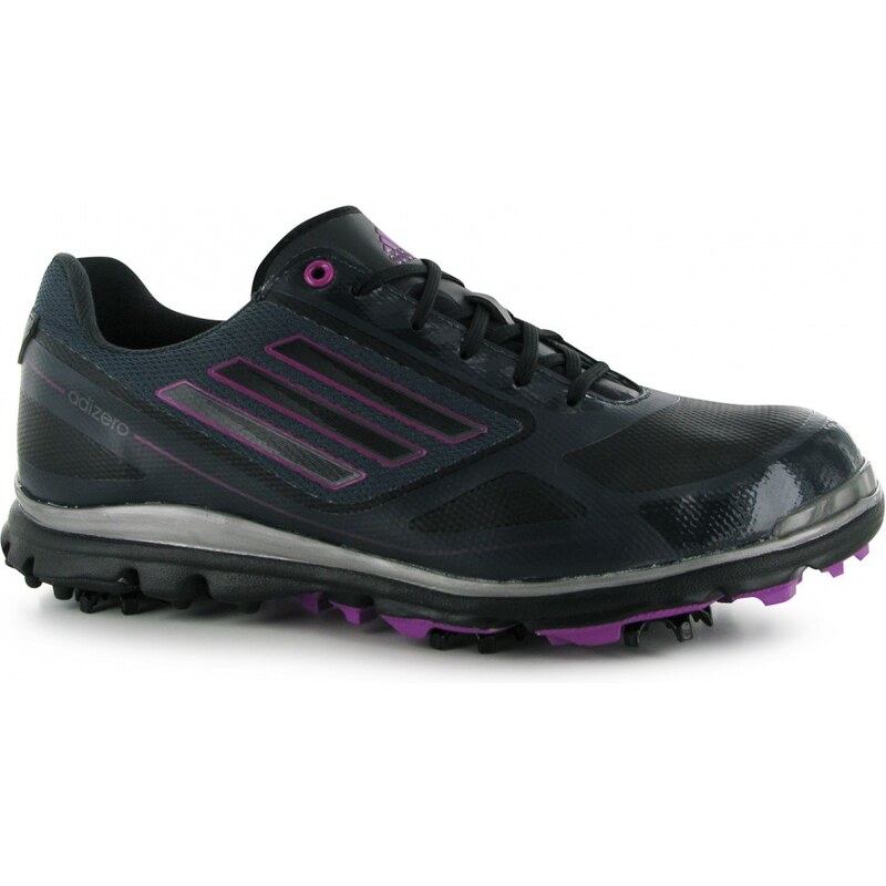 Adidas adizero Tour III Ladies Golf Shoes, black/grey/pink