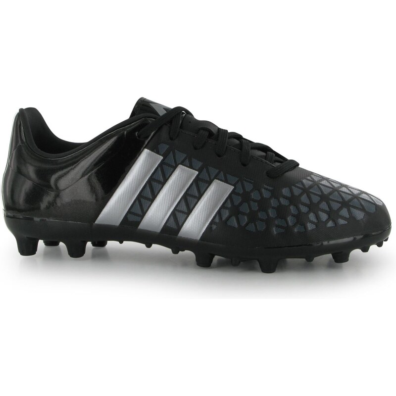 Adidas Ace 15.3 FG Childrens Football Boots, black/silver