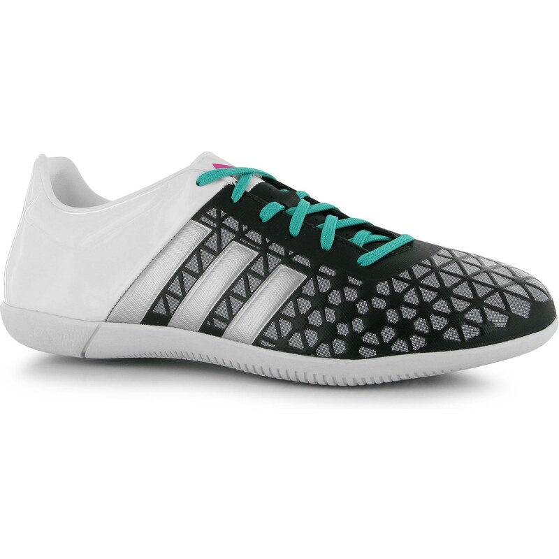 Adidas Ace 15.3 Mens Indoor Football Trainers, black/silv/wht