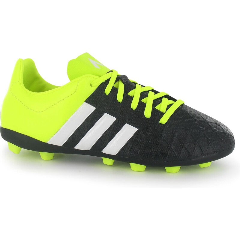 Adidas Ace 15.4 FG Junior Football Boots, black/yellow