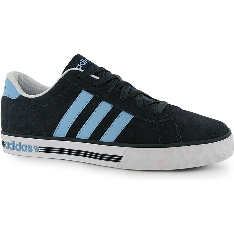 Adidas Daily Team Suede Trainers, navy/argblue