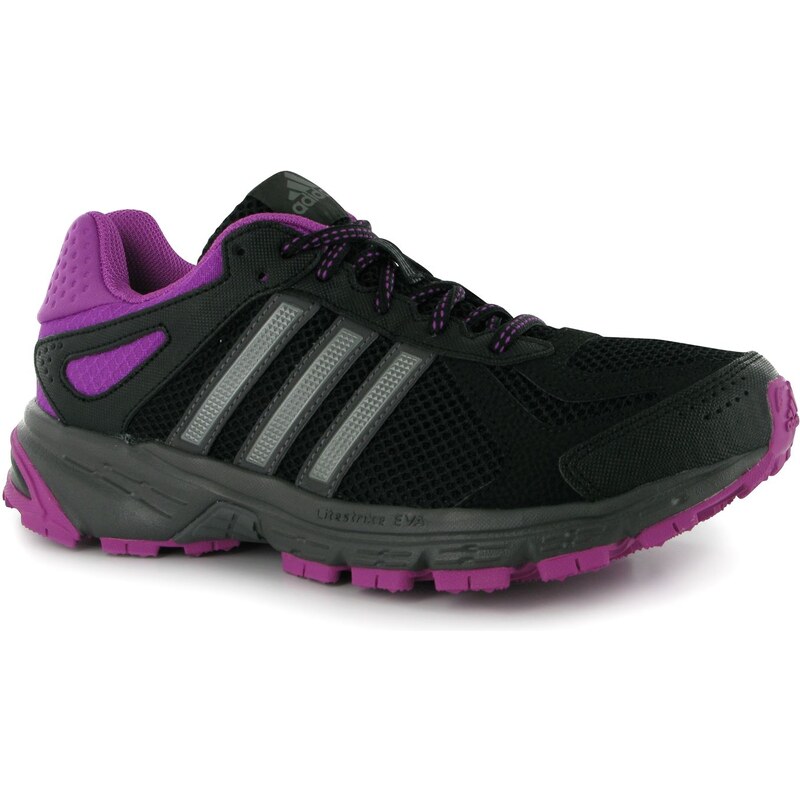 Adidas Duramo 5 Ladies Trail Running Shoes, black/fuchsia