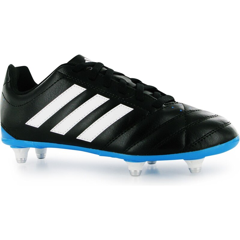 Adidas Goletto SG Childrens Football Boots, black/white