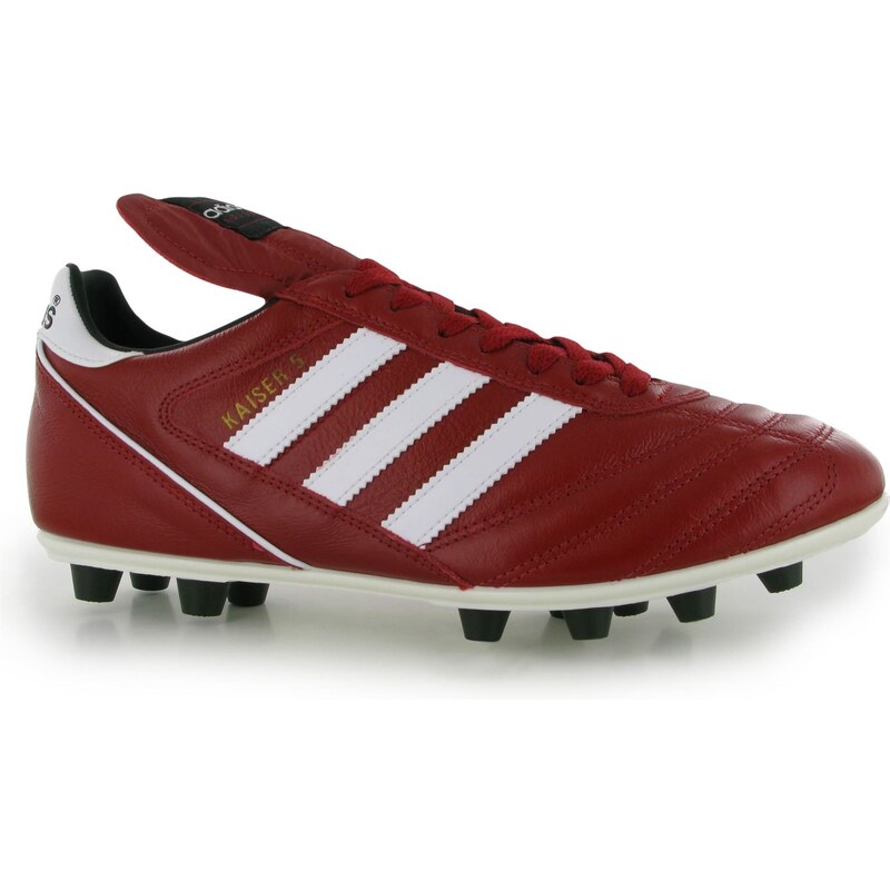 Adidas Kaiser Liga FG Mens Football Boots, red/white