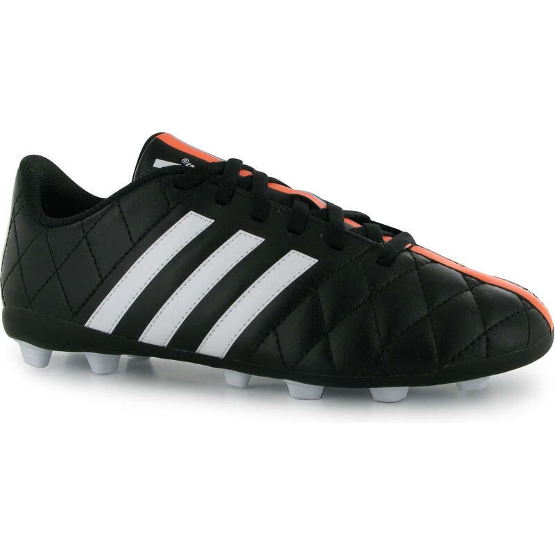 Adidas Questra FG Junior Football Boots, black/whi/flash
