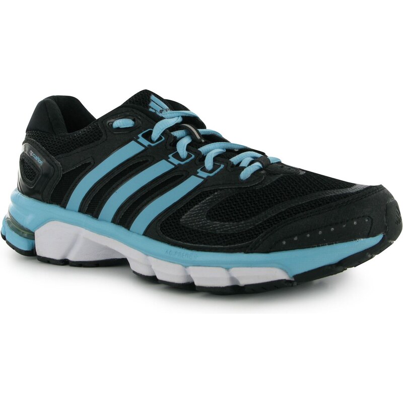 Adidas RSP Cushion Ladies Running Shoes, black/blue