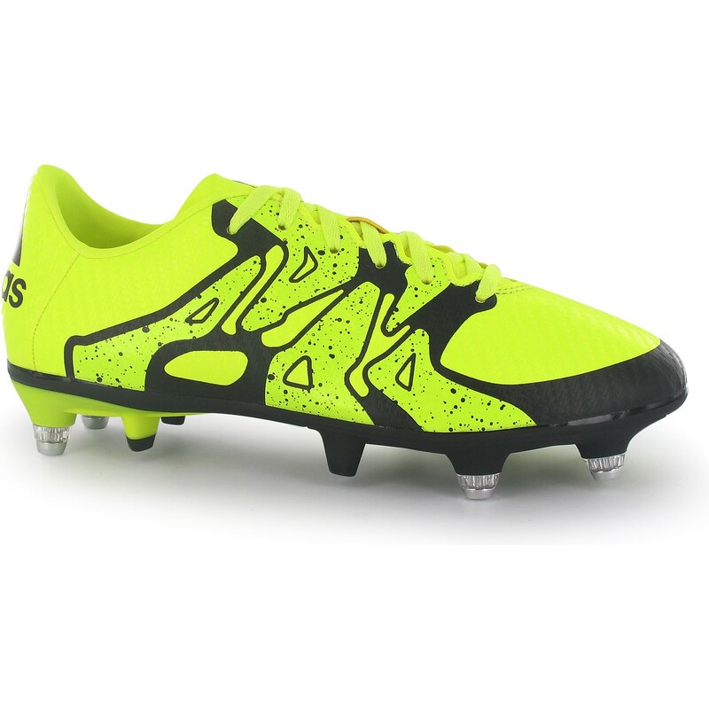 Adidas X 15.3 SG Junior Football Boots, solar yellow