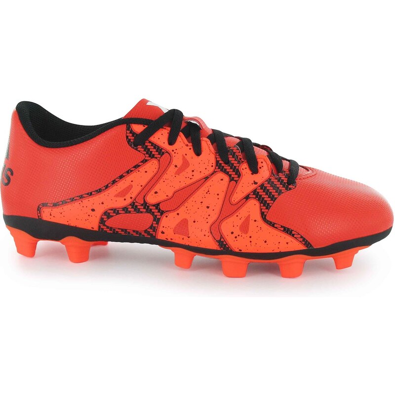 Adidas X 15.4 FG Mens Football Boots, bold orange