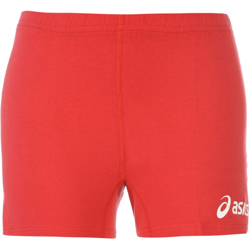 Asics Wall Ladies Shorts, red