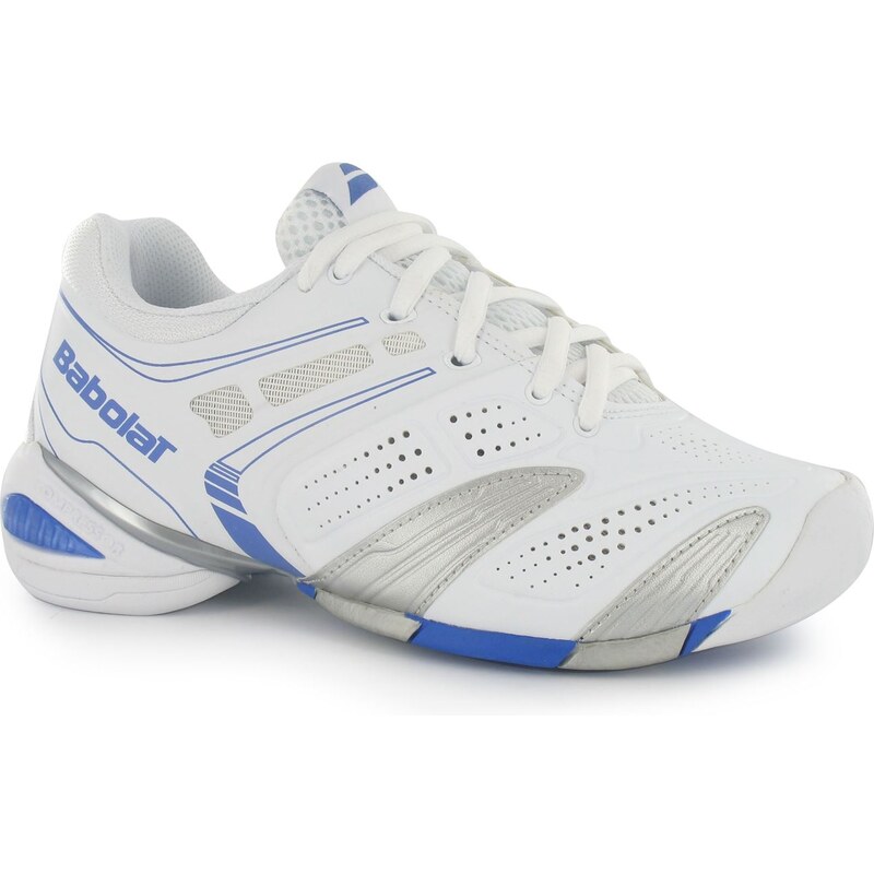 Babolat V Pro All Court Ladies Tennis Shoes, white/blue