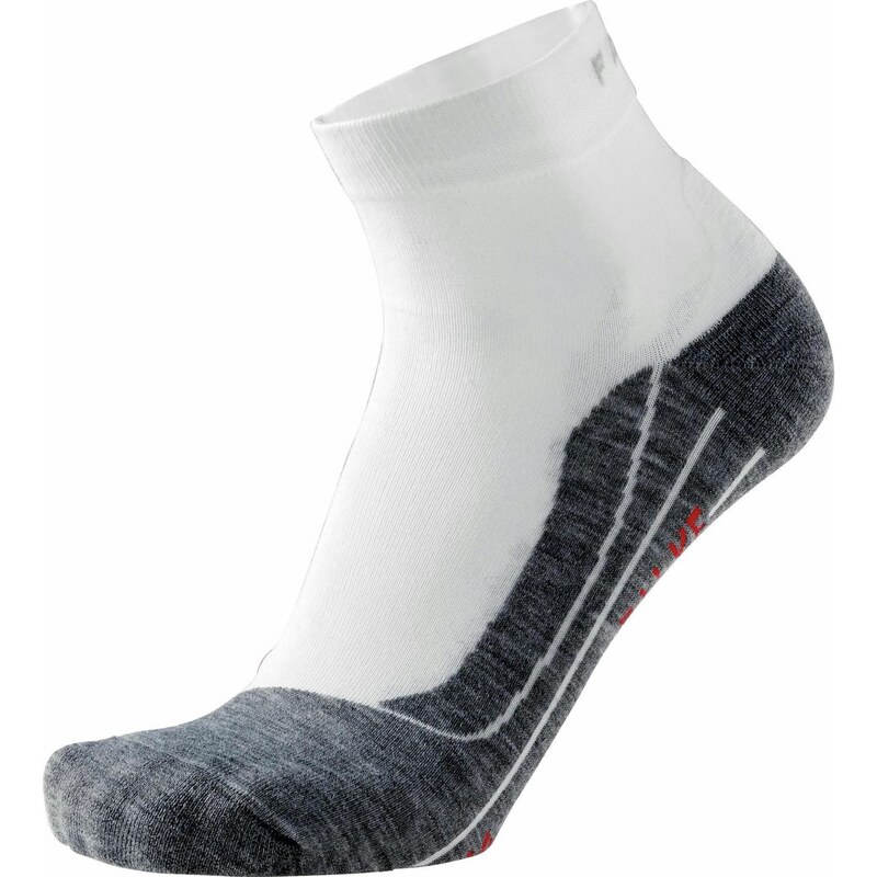 Falke Short Running Socks Mens, white/grey