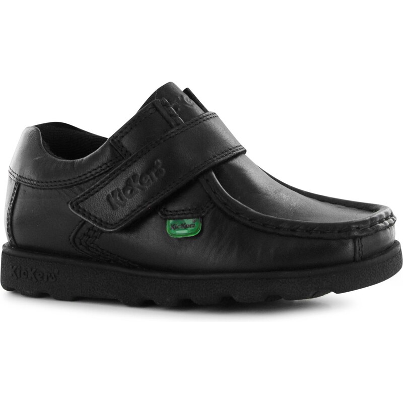Kickers Fragma Strap Childrens Shoes, black