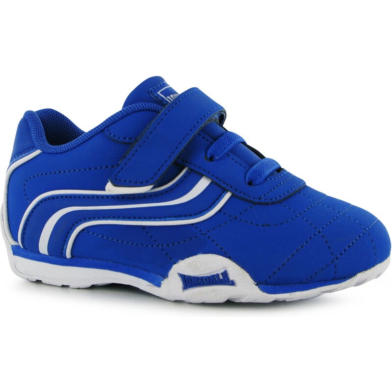 Lonsdale Camden Infant Boys Trainers, blue/white