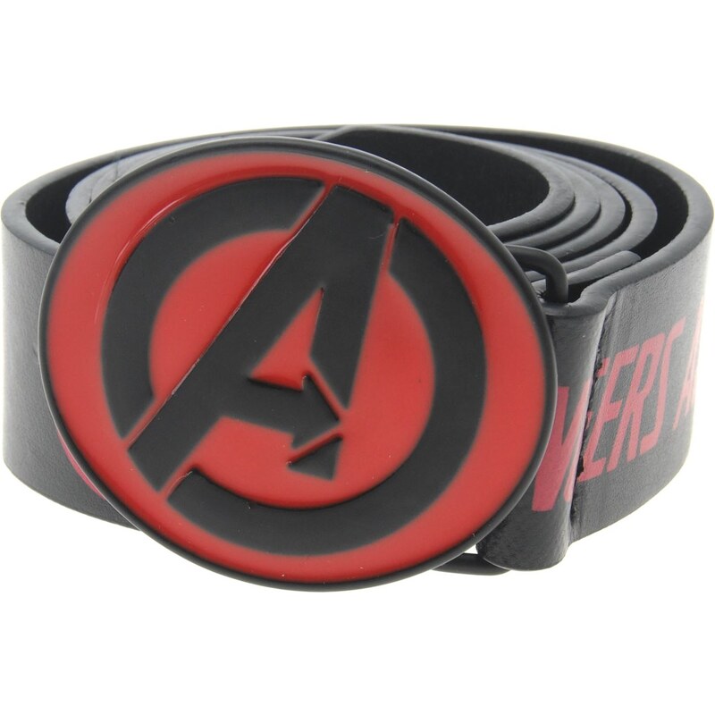 Marvel Avengers Buckle Belt Junior, black/red