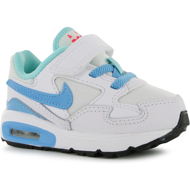 Nike Air Max ST Infant Girls Trainers, white/blue