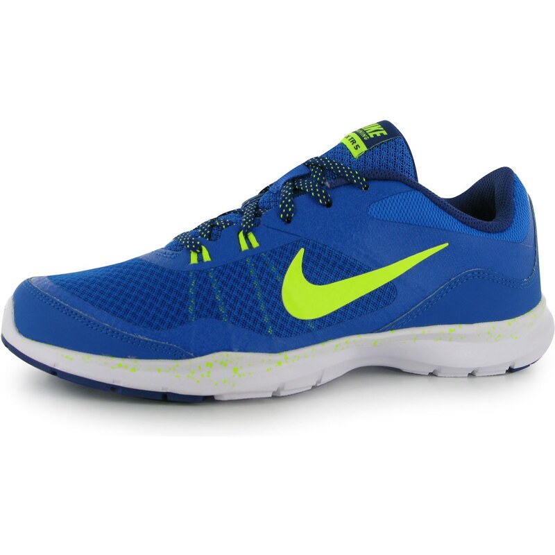Nike Flex 5 Ladies Trainer, blue/volt