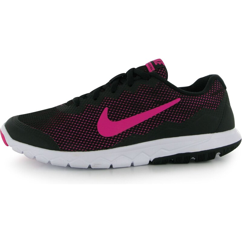 Nike Flex Experience Ladies Trainers, black/pink