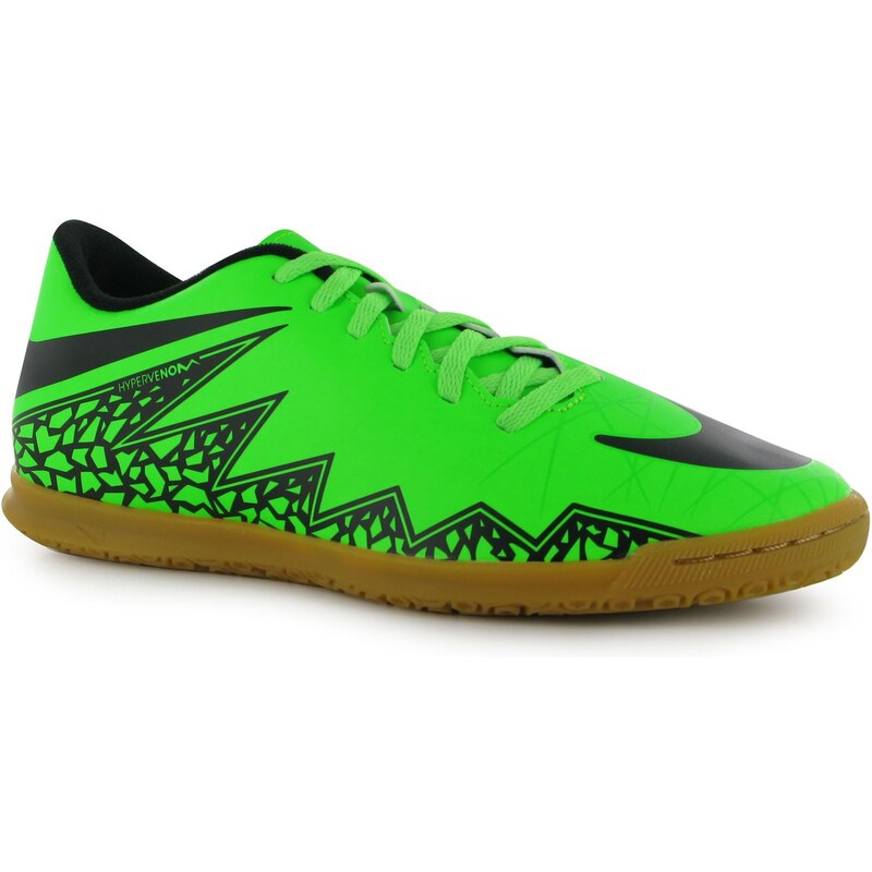 Nike Hypervenom Phade Mens Indoor Football Trainers, green/black