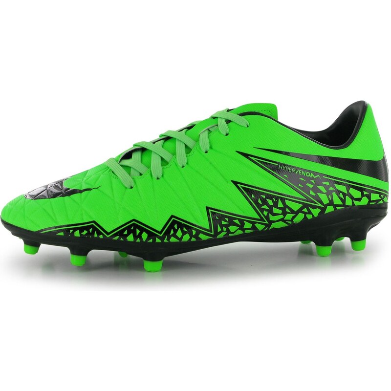 Nike Hypervenom Phelon FG Mens Football Boots, green/black