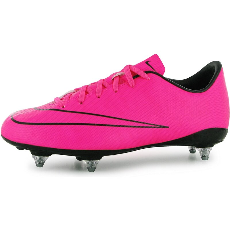 Nike Mercurial Victory SG Junior Football Boots, hyp pink/black