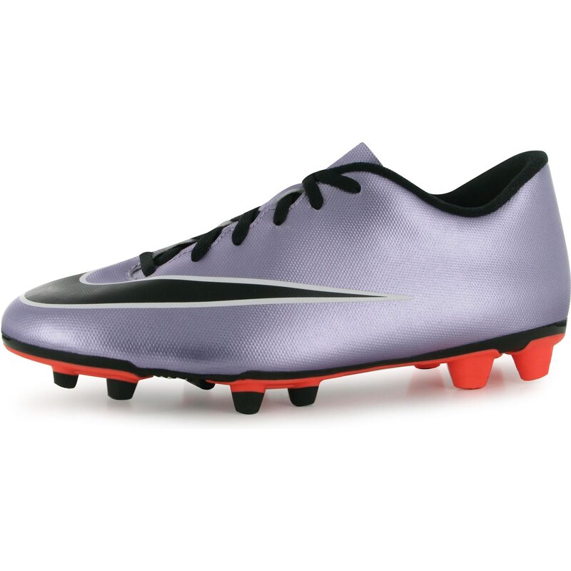 Nike Mercurial Vortex II FG Mens Football Boots, urban lilac/blk
