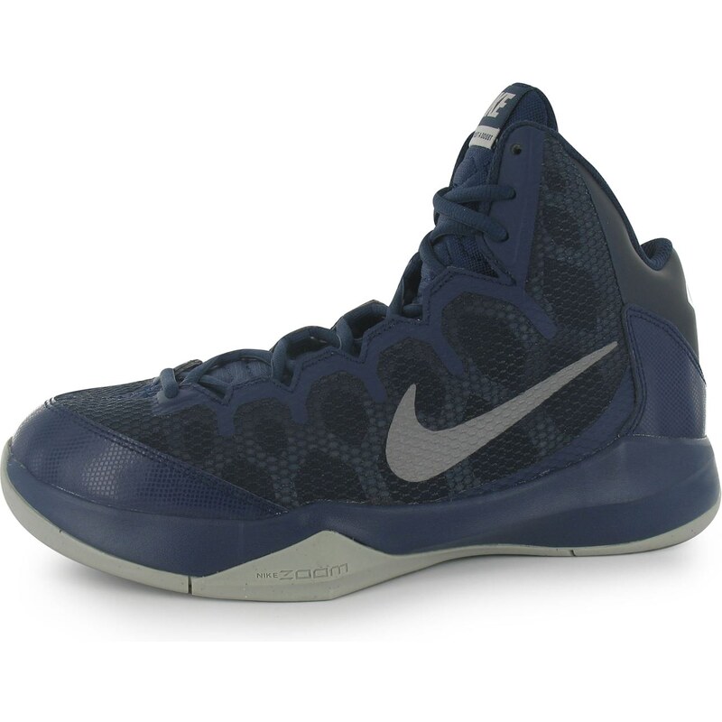 Nike Nike Zoom Without Doubt Mens Basketball Shoes, navy/silver
