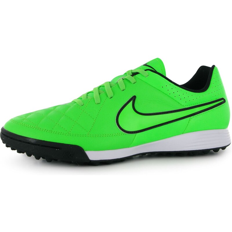 Nike Tiempo Genio Junior Astro Turf Trainers, green/black