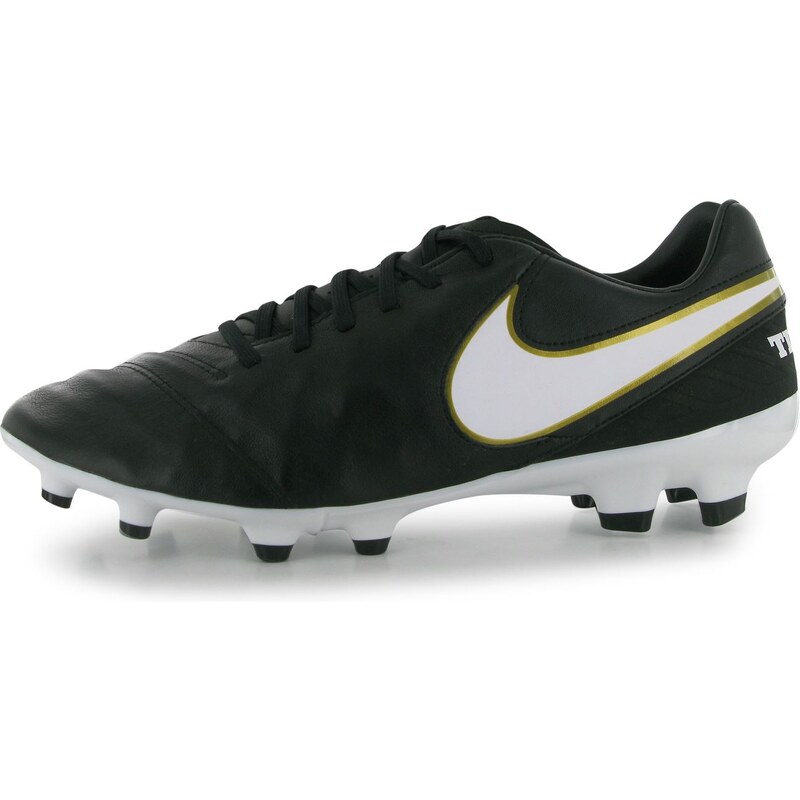 Nike Tiempo Mystic Mens FG Football Boots, black/white