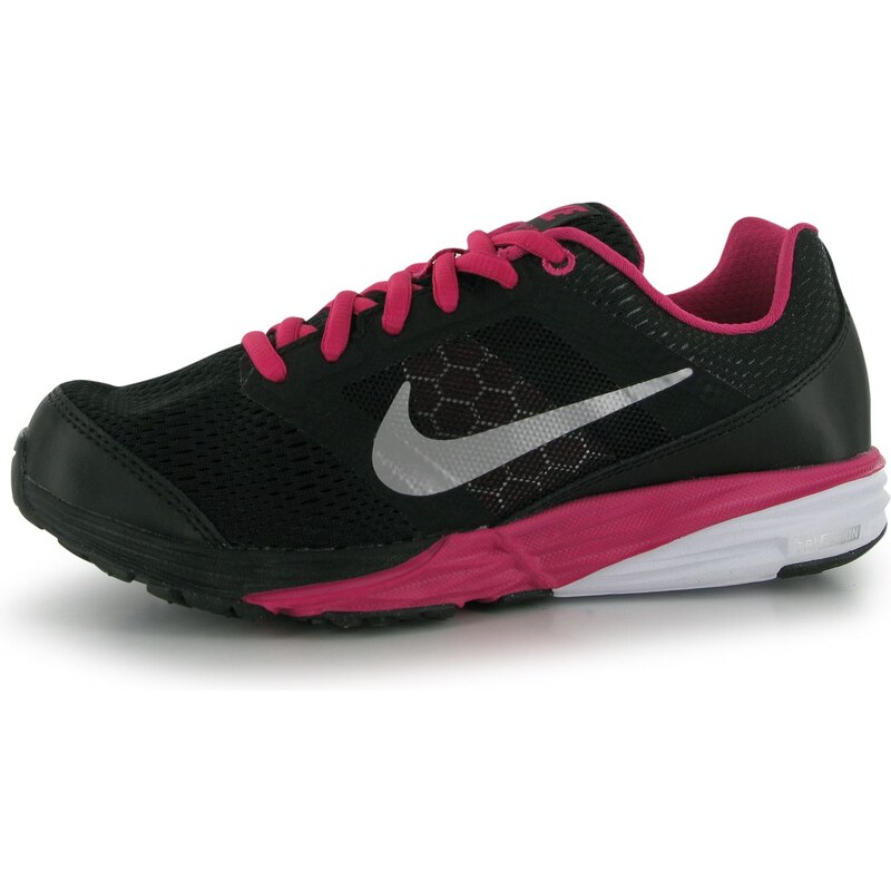 Nike Tri Fusion Girls Trainers, black/silv/pink