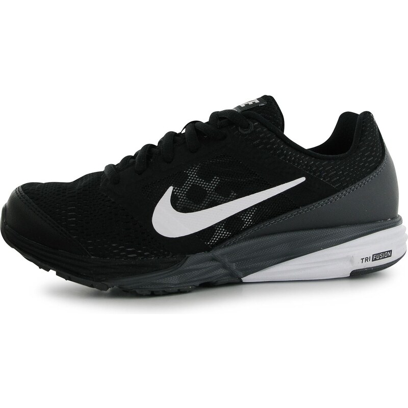 Nike Tri Fusion Running Shoes Junior, black/white