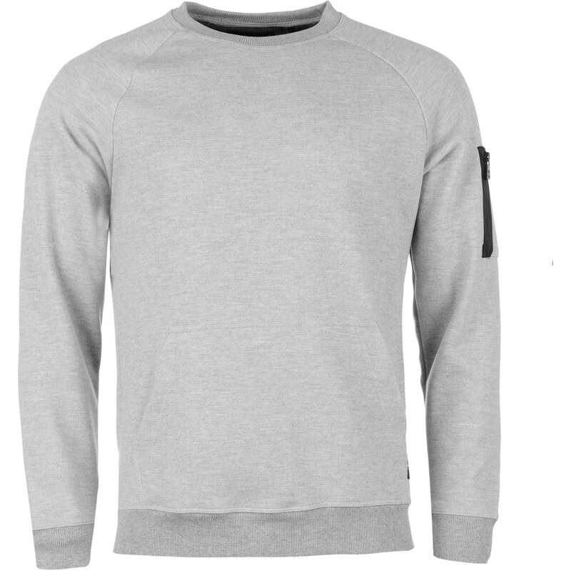 Only and Sons Spot Crew Sweater, light grey