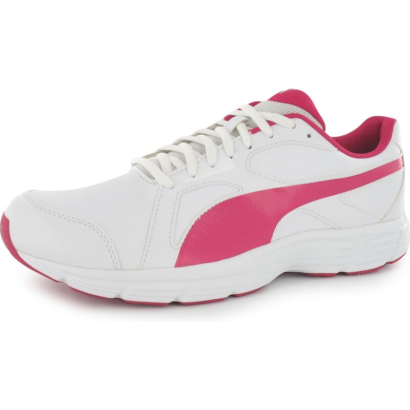 Puma Axis 4 Ladies Running Shoes, white/rosered