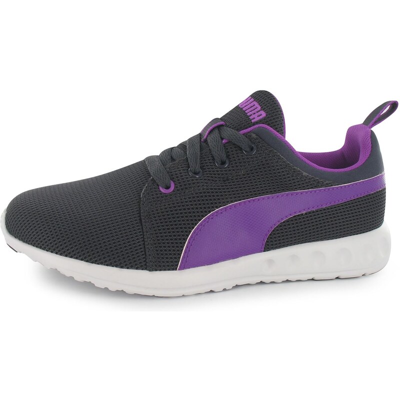 Puma Carson Runner Ladies Trainers, grey/purple