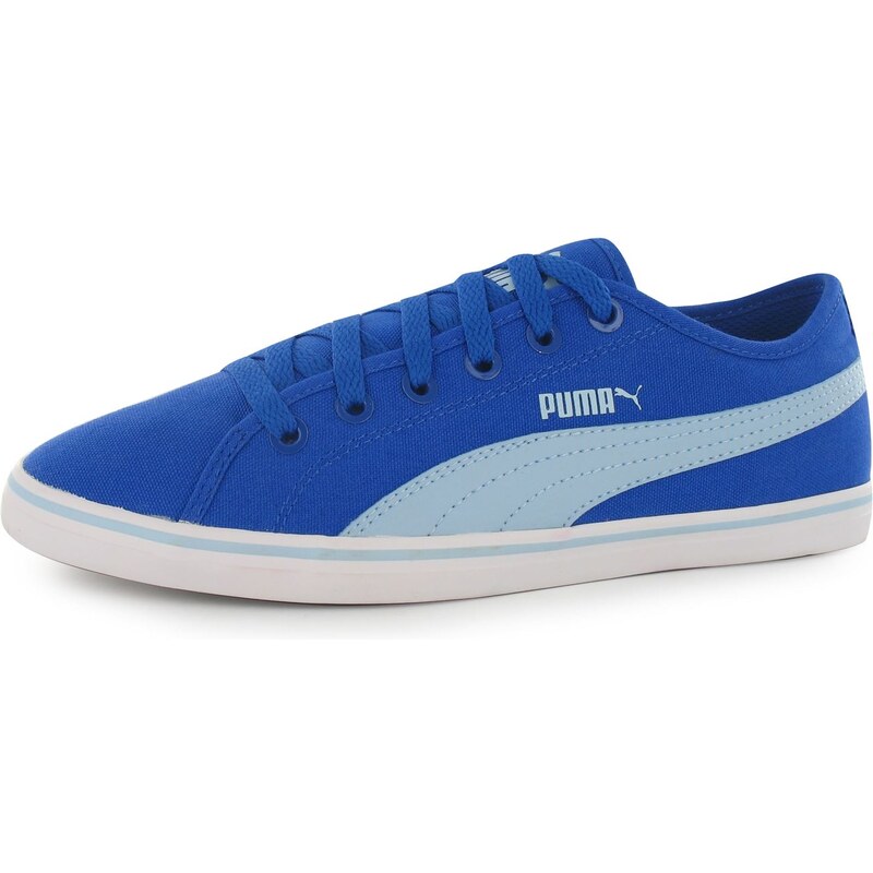 Puma Elsu v2 Canvas Ladies Shoes, blue/skyblue