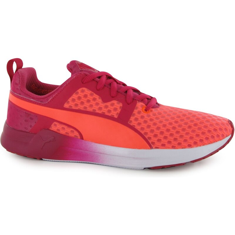 Puma Pulse XT Ladies Running Shoes, fluopeach/red