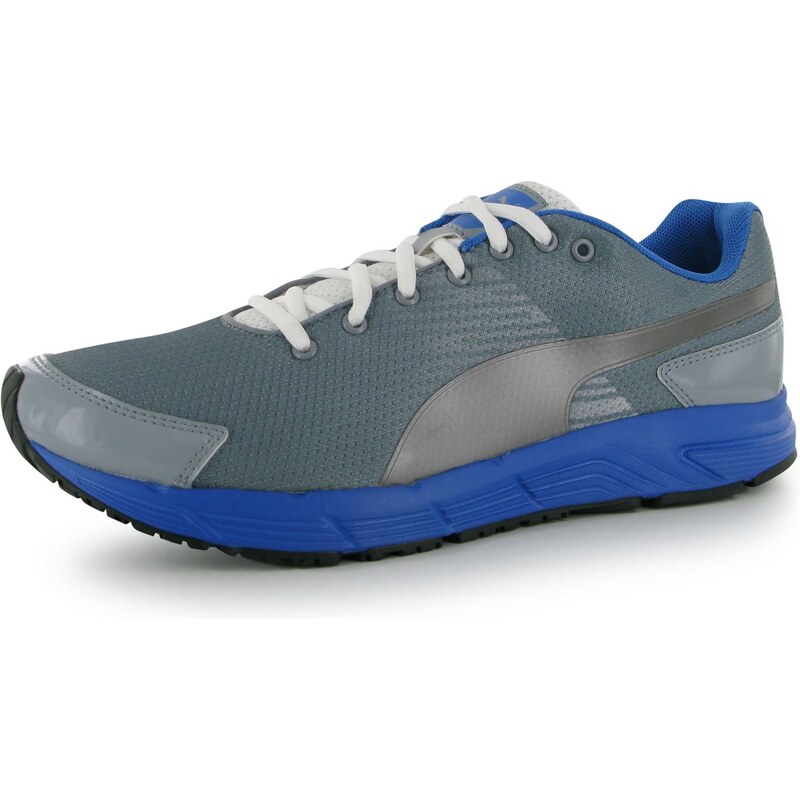 Puma Sequence Mens Trainers, blue/silver