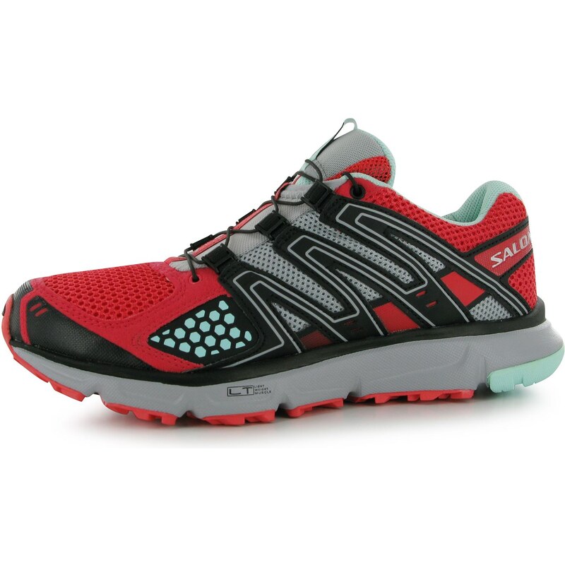 Salomon XR Mission 1 Ladies Trail Running Shoes, red/black