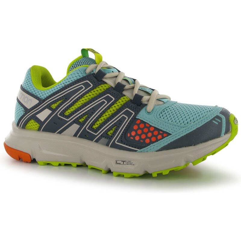 Salomon XR Shift Ladies Trail Running Shoes, blue/yellow/gry