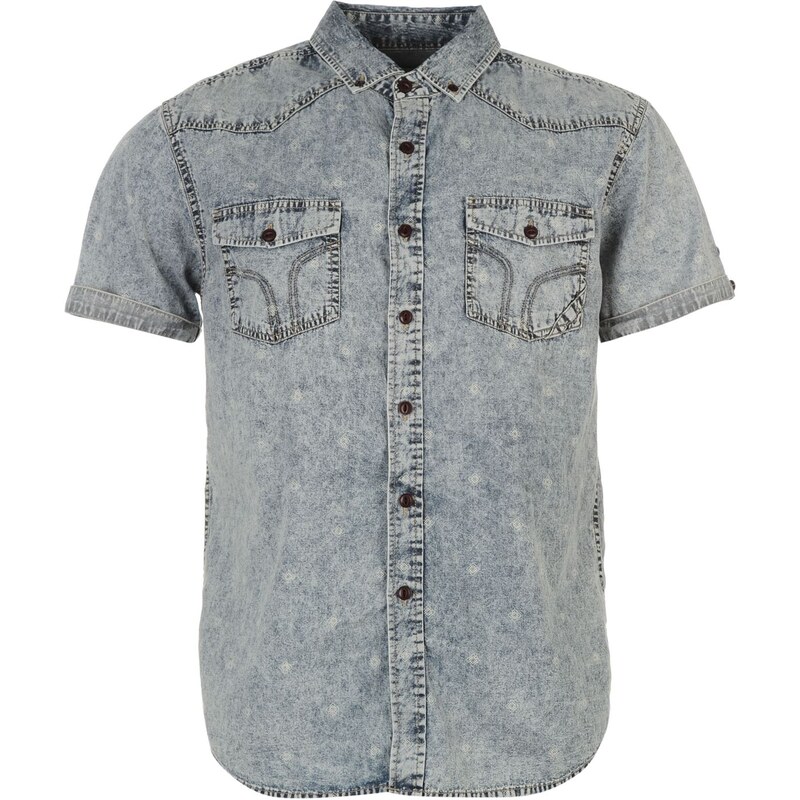 Smith Disclosure Shirt Mens, lght blue denim