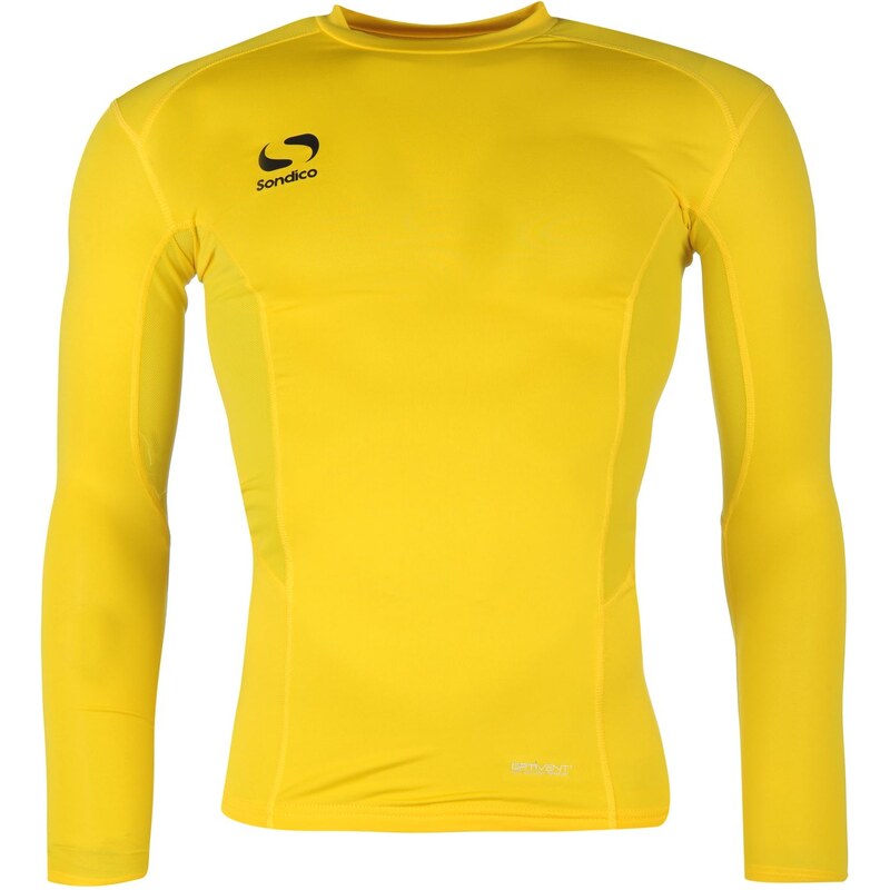 Termo tričko Sondico Base Core pán. žlutá