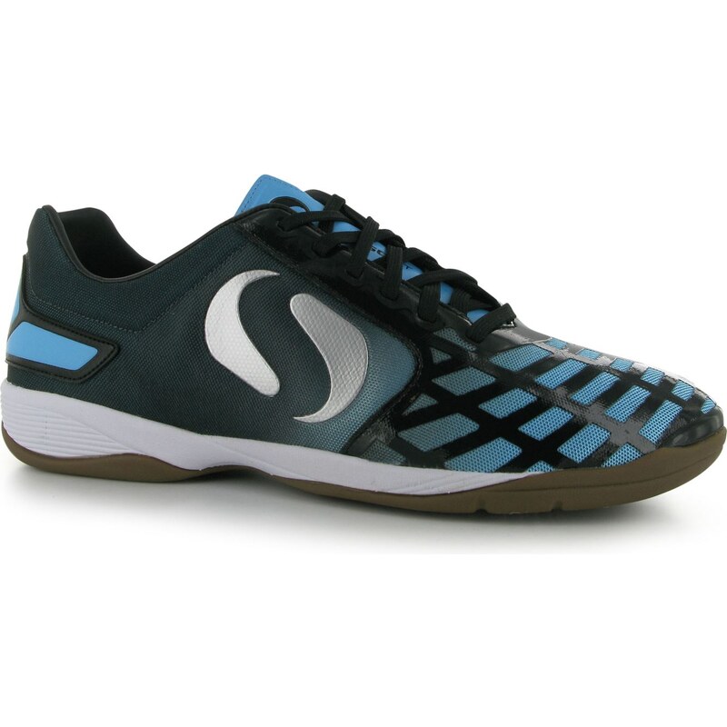 Sondico Futsal II Mens Indoor Football Trainers, black/blue
