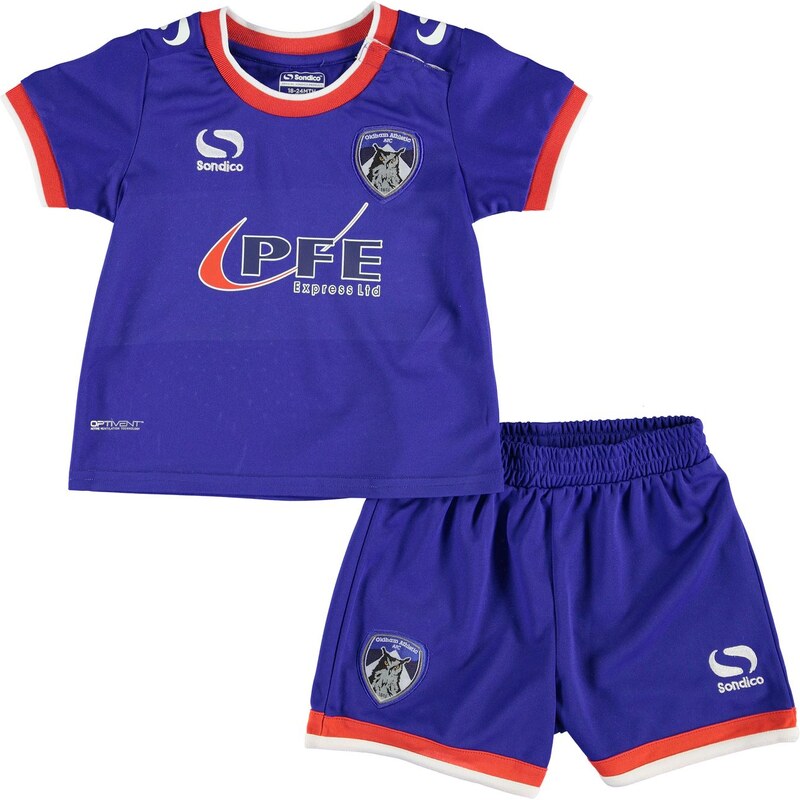 Sondico Oldham Athletic Home Kit 2015 2016 Baby, oldham blue
