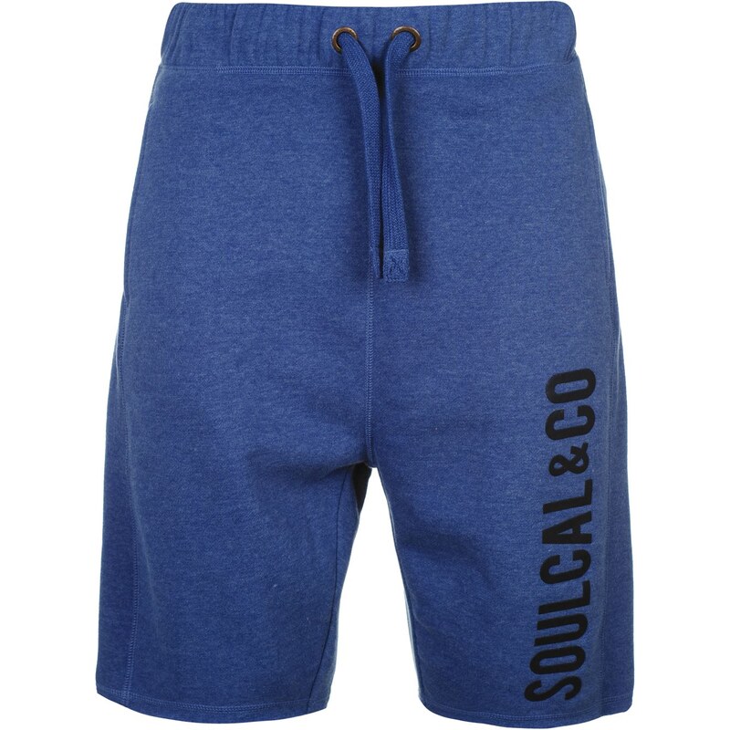 Soul Cal SoulCal Cal Fleece Lined Shorts Mens, indigo m/navy